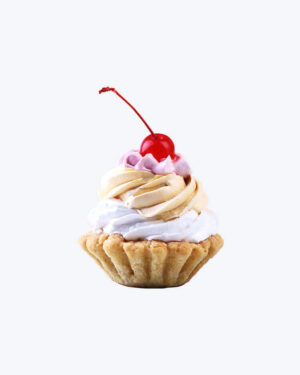 Brown Cream Cupcake